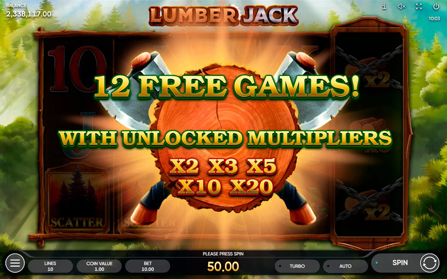 Lumber Jack Bonus Mechanics