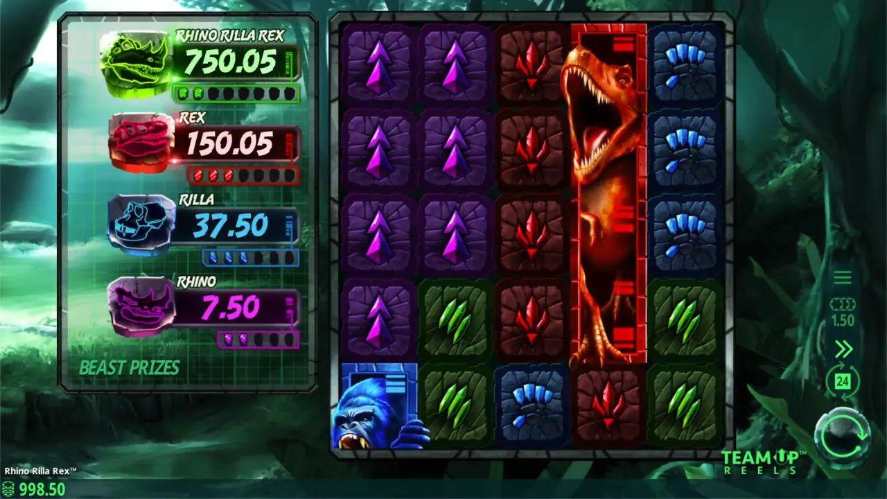 The Rhino Rilla Rex™ Theme, Graphics, and Sounds