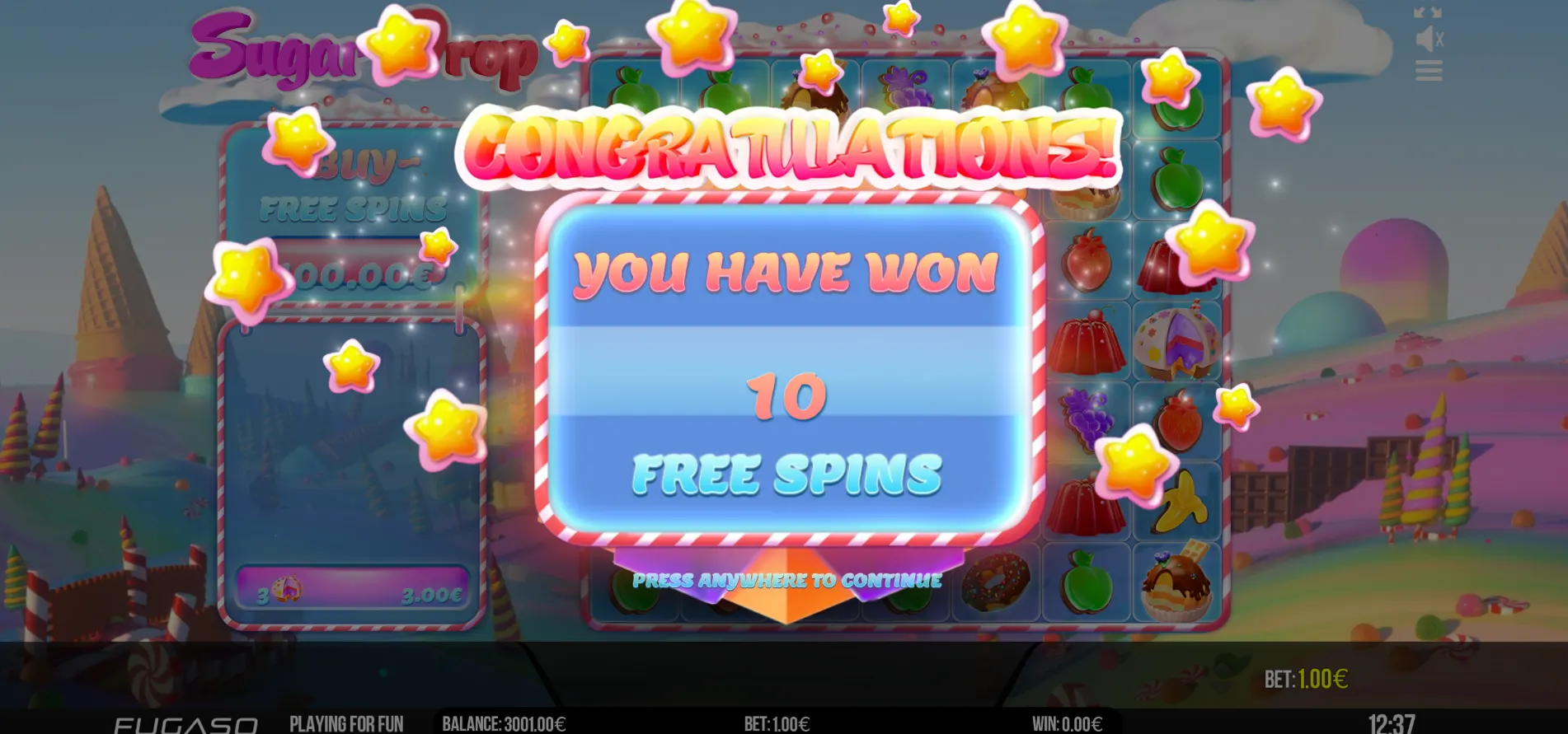 Sugar Drop Bonus Mechanics