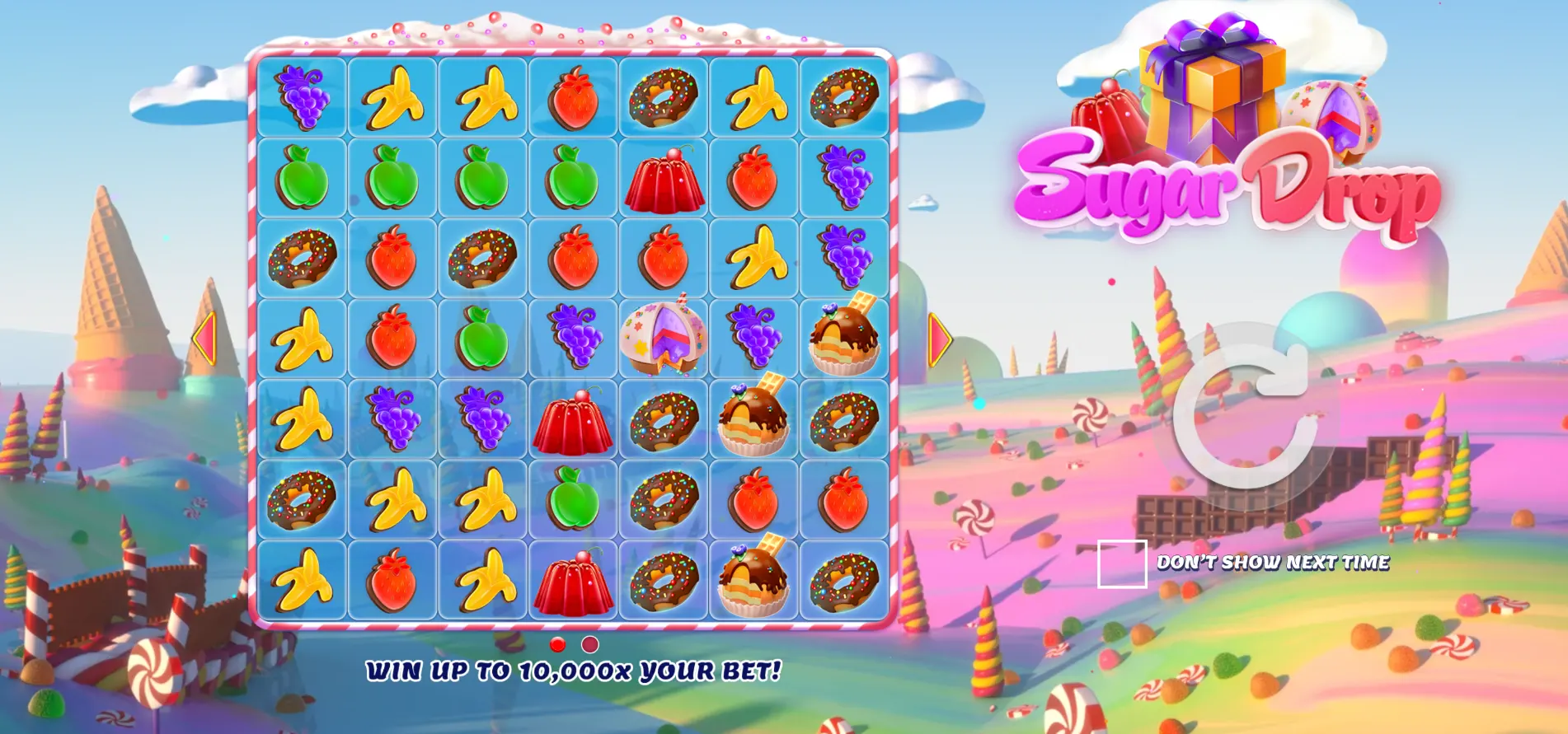 Sugar Drop Symbols and Payouts