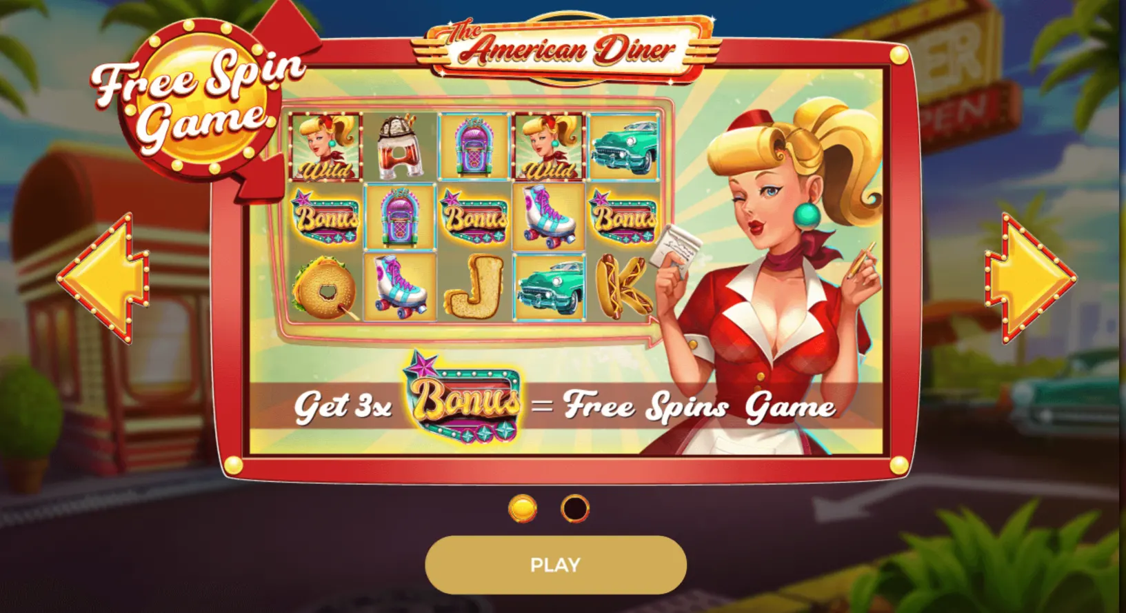 The American Diner Bonus Mechanics