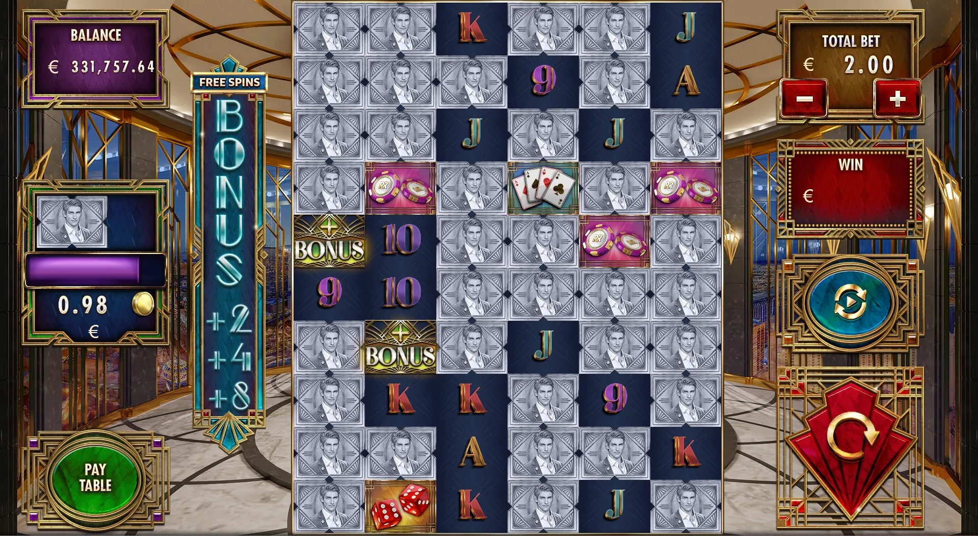 Lucky Adam Symbols and Payouts