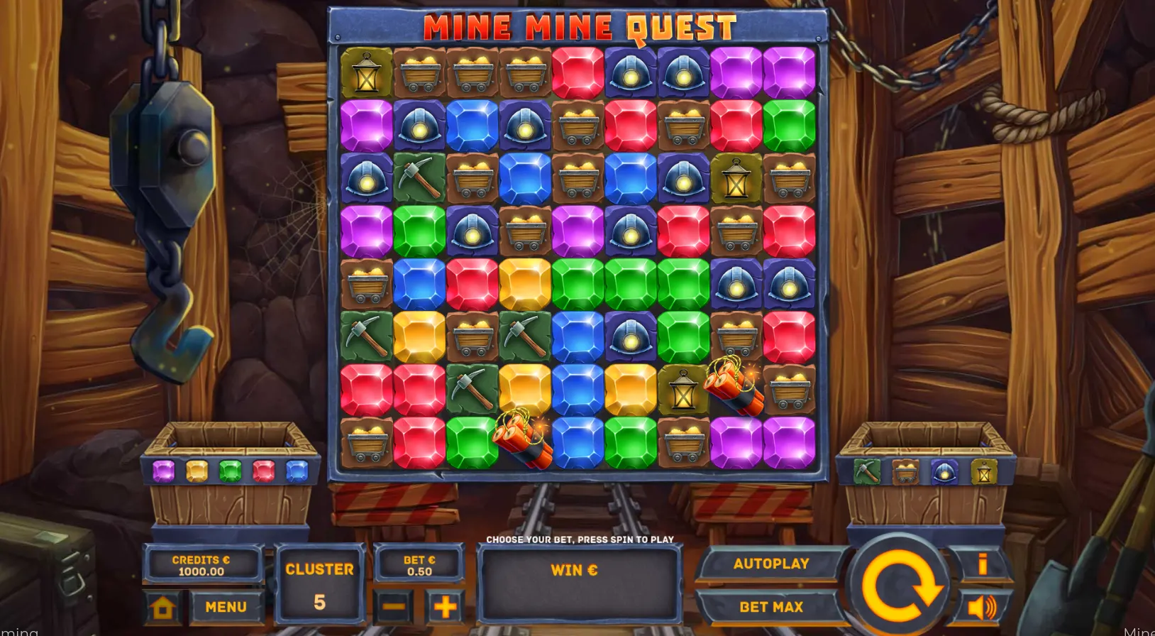 Mine Mine Quest Theme, Graphics, and Sounds