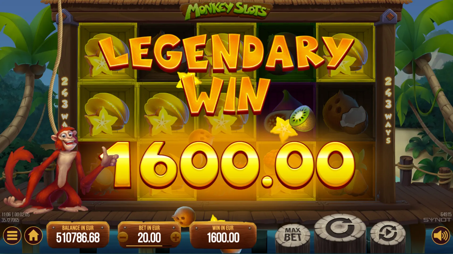 Monkey Symbols and Payouts