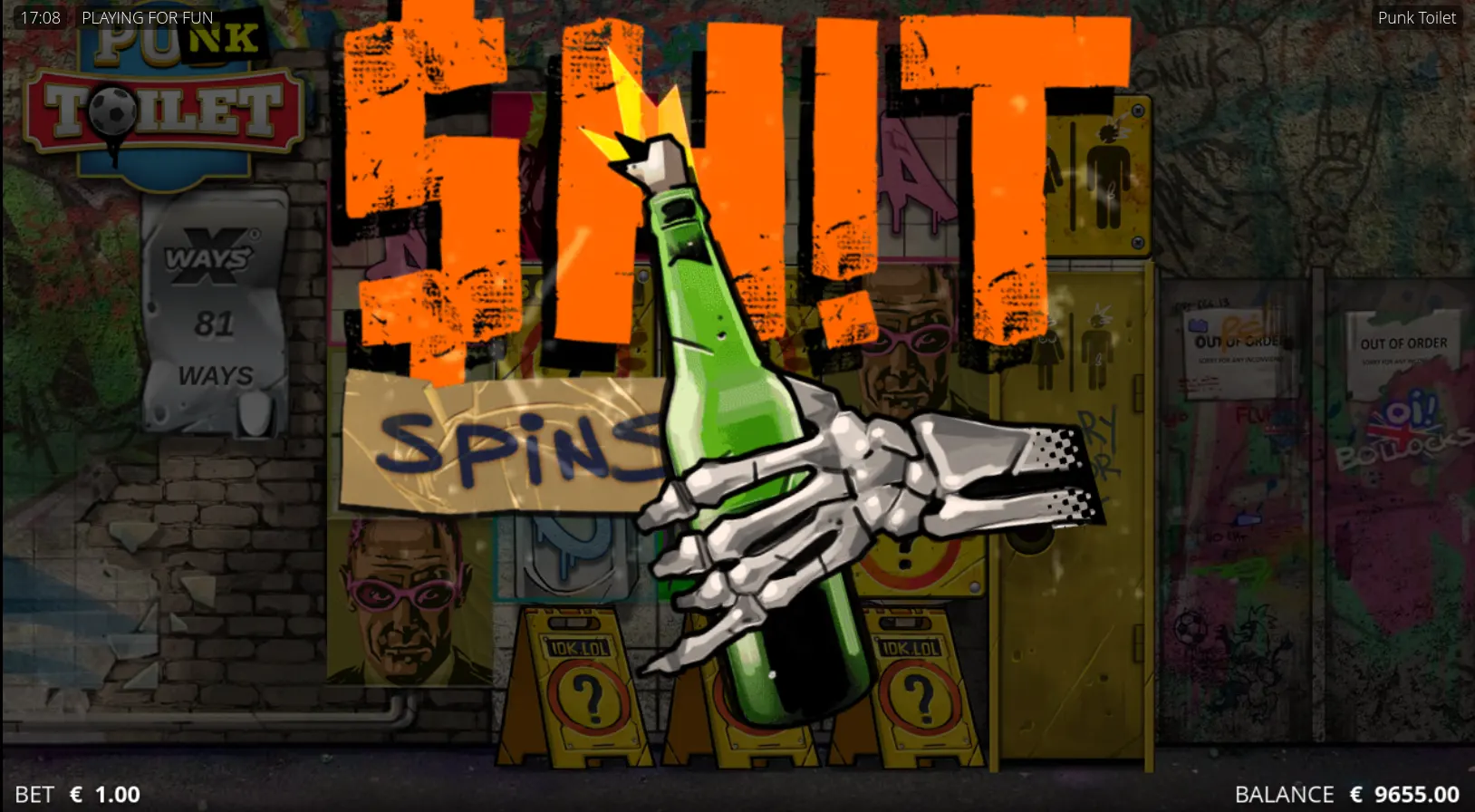 Punk Toilet Bonus Mechanics