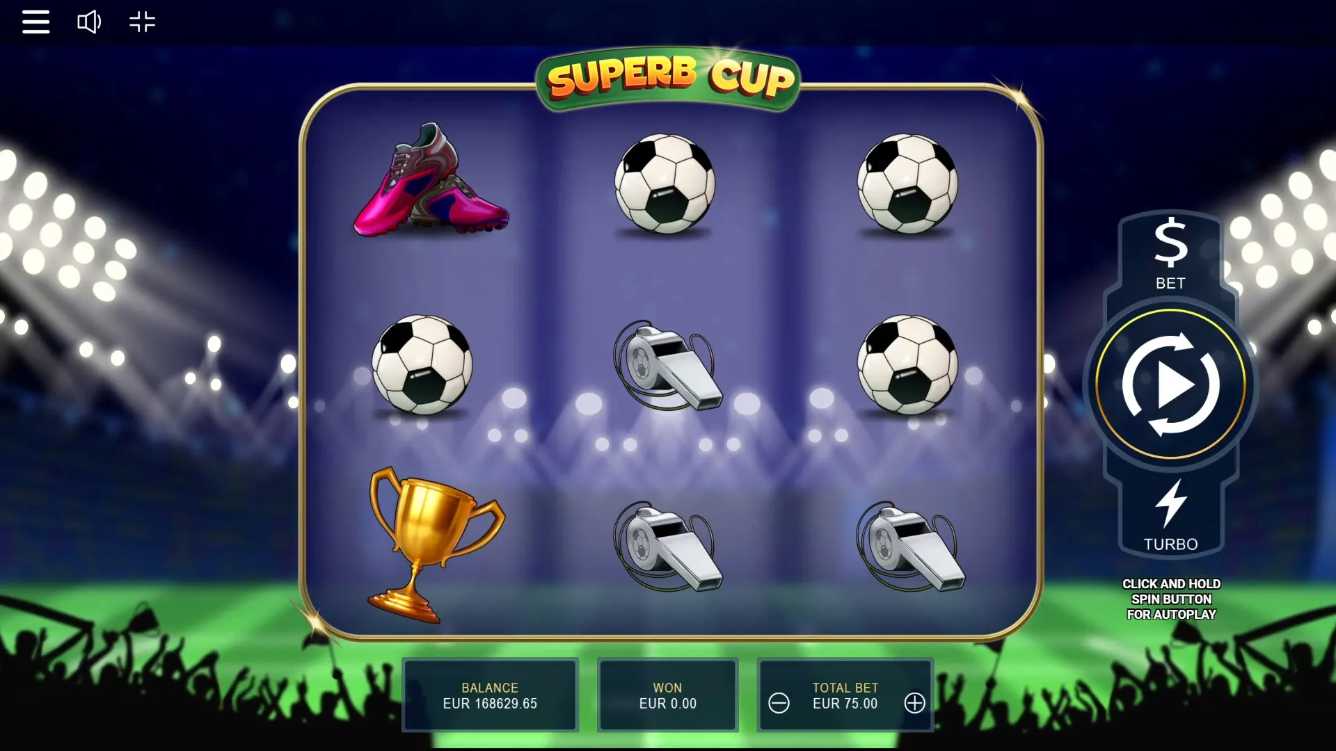 Superb Cup Theme, Graphics, and Sounds