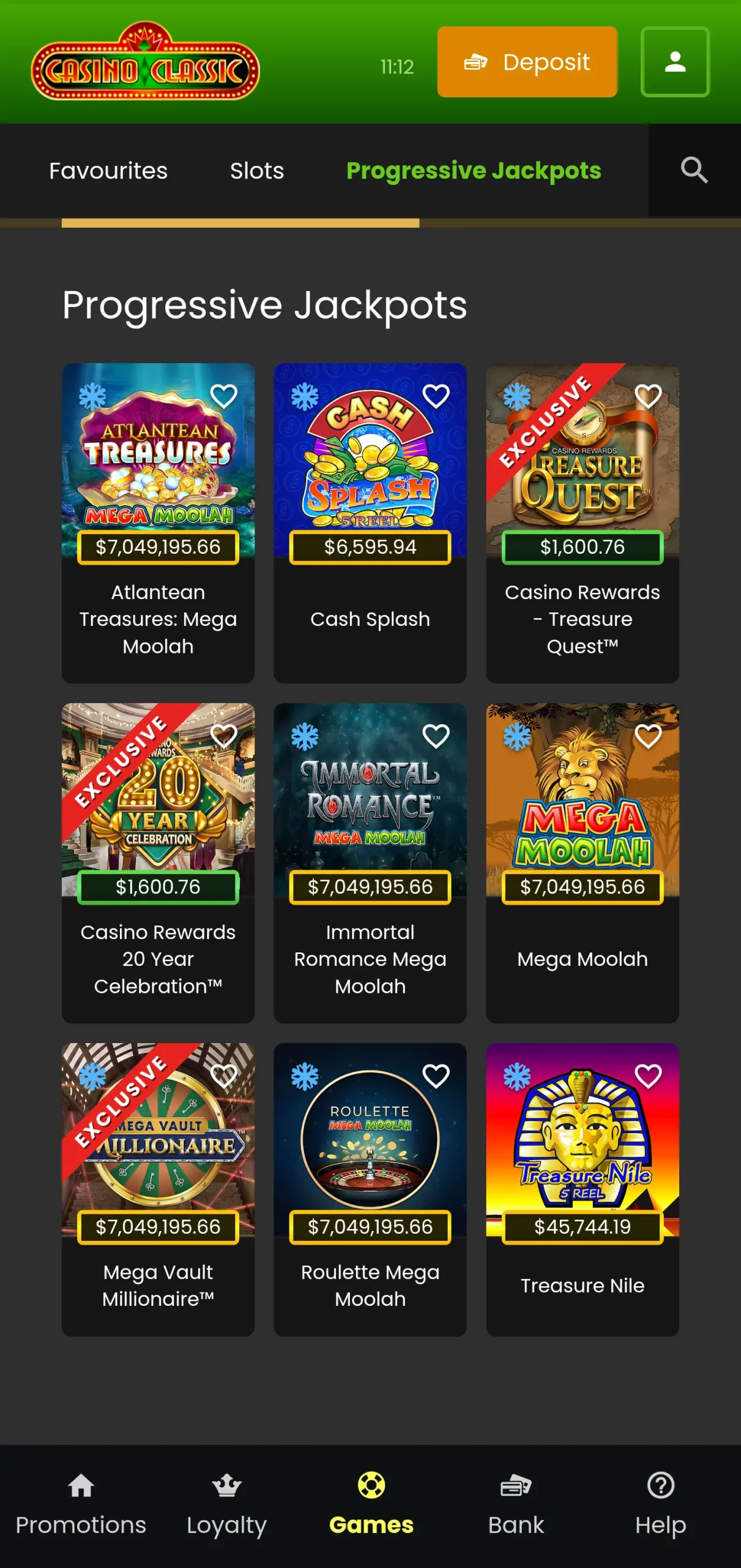 Casino Classic app screenshot 5