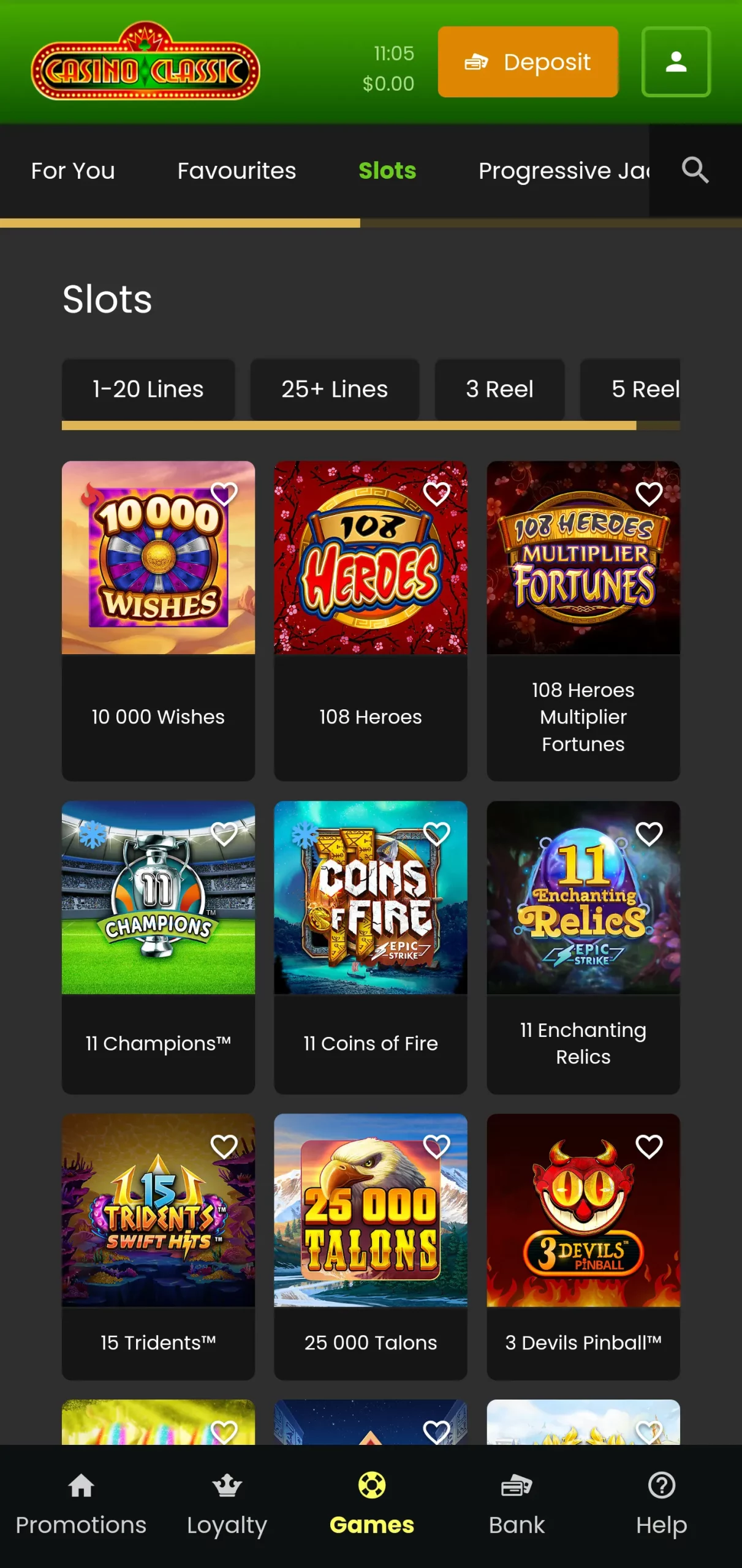 Casino Classic app screenshot 1