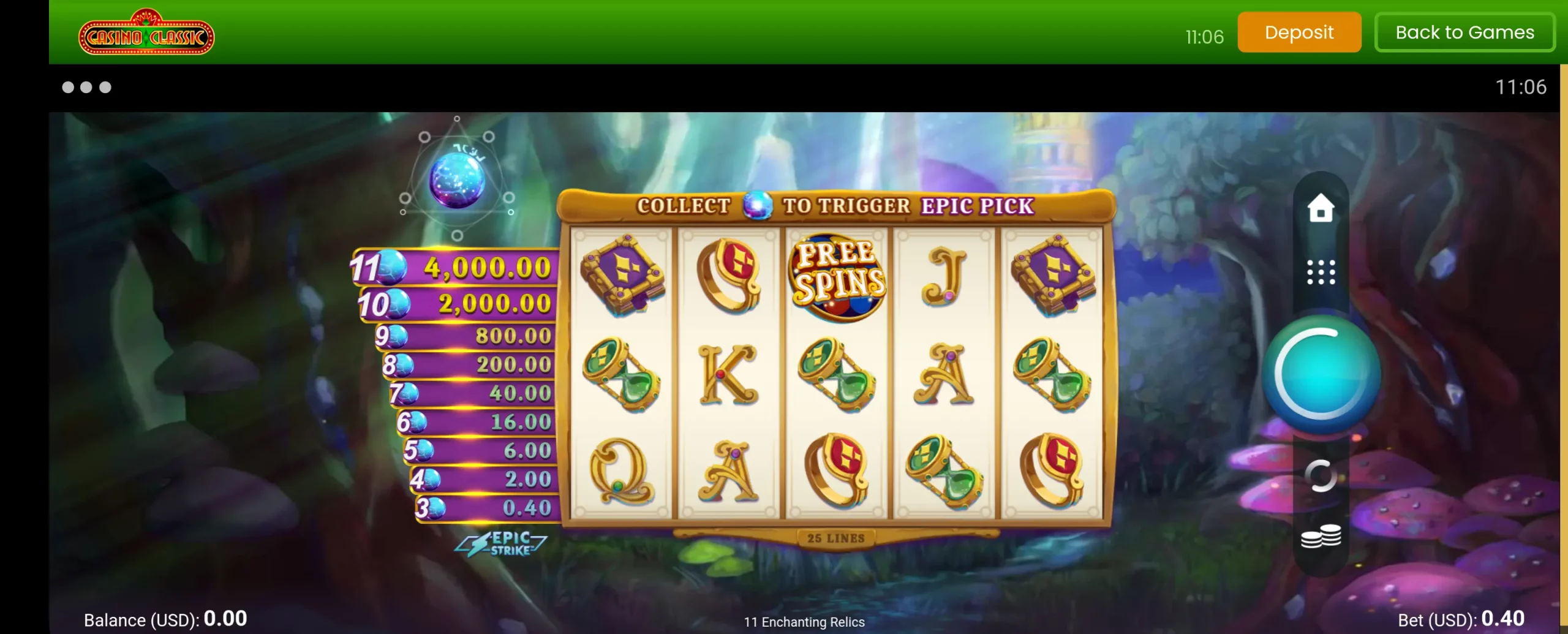 Casino Classic app screenshot 2