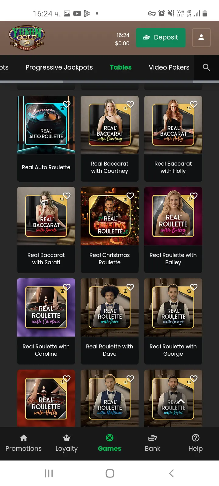Yukon Gold casino app screenshot 4