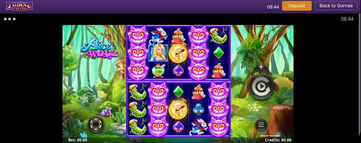 Zodiac casino app screenshot 2
