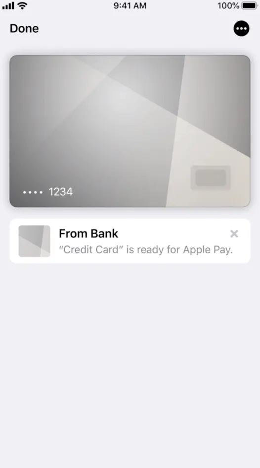 Apple Pay Registration step 4