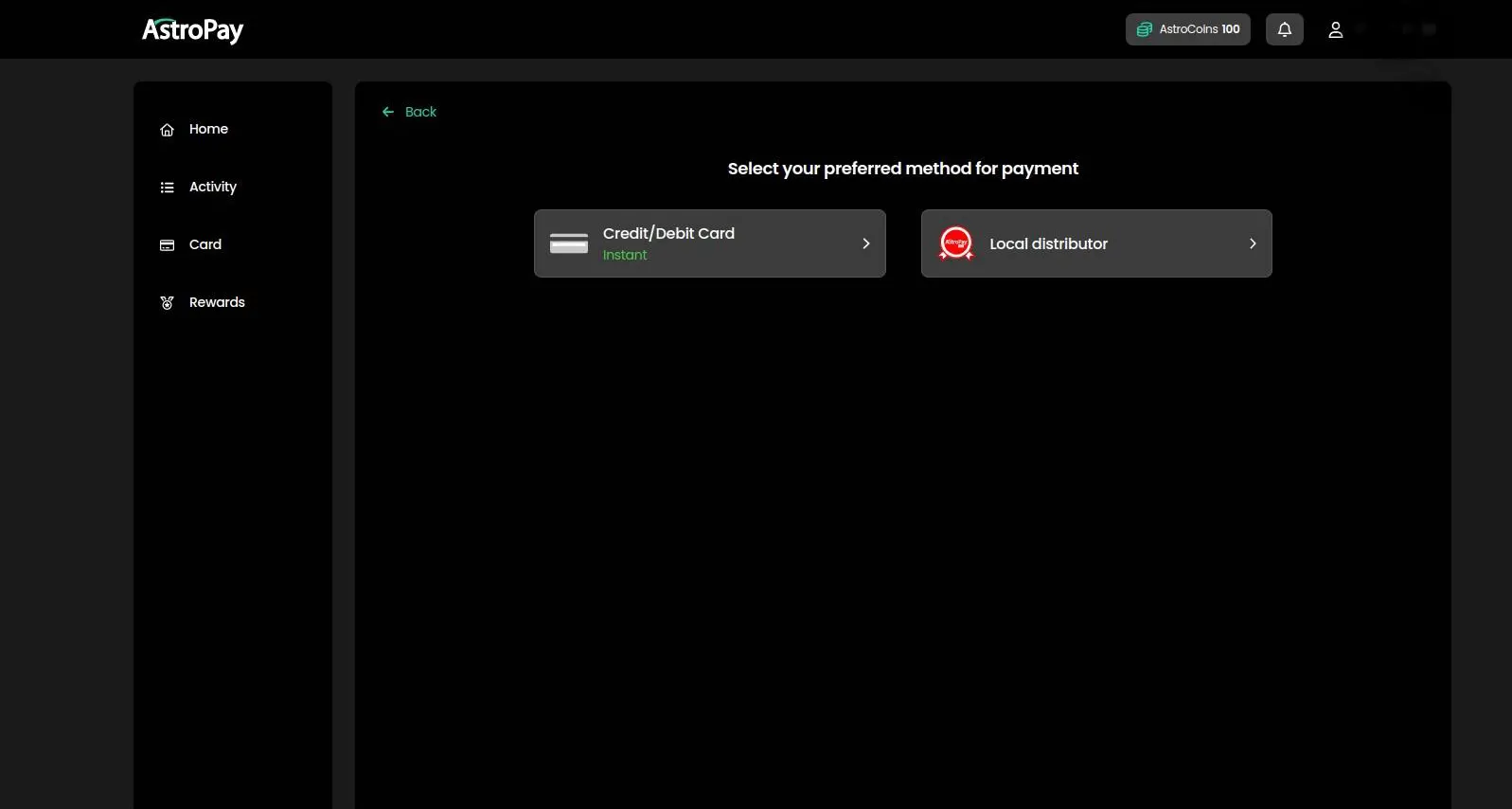 AstroPay Registration step 6
