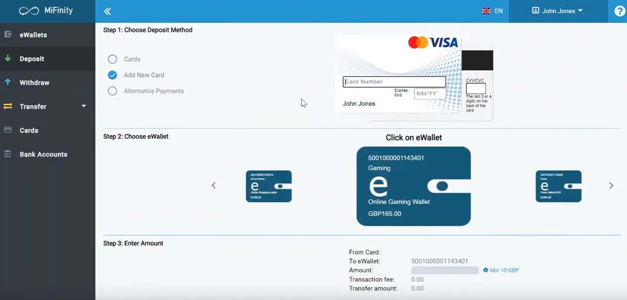 MiFinity Registration step 5