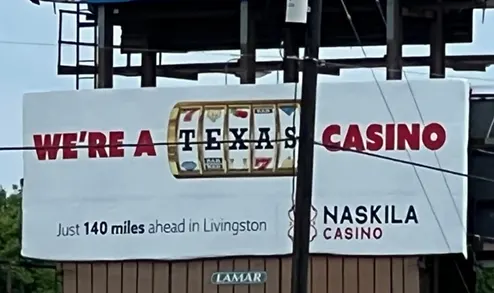 Texas Casino Uses Billboard Advertising Campaign to Expand Customer Network